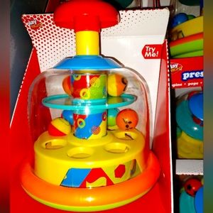 Sit and spin baby toy